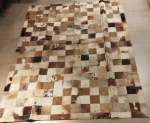 1.5x2.0 malhado tons de marrom